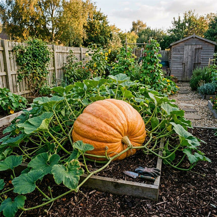 15 Giant Atlantic Pumpkin Seeds for Planting - Premium Heirloom Giant Atlantic Pumpkin Seeds for Home Garden
