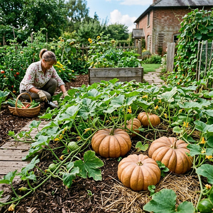 15 Fairytale Pumpkin Seeds for Planting - Premium Heirloom Fairytale Pumpkin Seeds for Home Garden