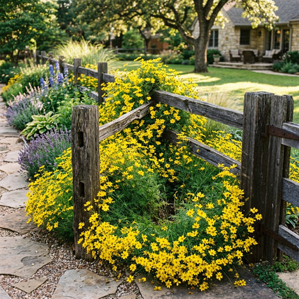 100 Golden Yellow Coreopsis Seeds for Planting - Vibrant Heirloom Perennial Garden Floral Decor, Easy to Grow Outdoor Landscape Blooms, Beautiful Coreopsis Plants