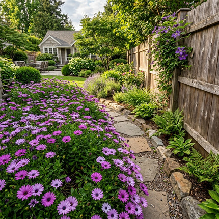 50 Deep Purple South African Marigold Seeds for Planting - Vibrant Osteospermum - Beautiful Daisy-like Cut Flowers