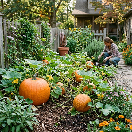 15 Jack O Lantern Pumpkin Seeds for Planting - Premium Heirloom Jack O Lantern Pumpkin Seeds for Home Garden