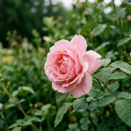 50 Premium Pink Rose Seeds - Beautiful Garden Flowers for Planting
