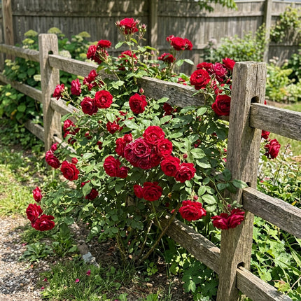 50 Premium Red Rose Seeds - Beautiful Garden Flowers for Planting
