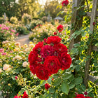 Premium Climbing Red Rose Seeds - 50 Seeds