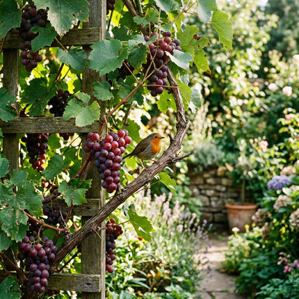 50 Crimson Seedless Red Grape Seeds for Planting - Premium Crimson Seedless Red Grape Seeds for Home Garden