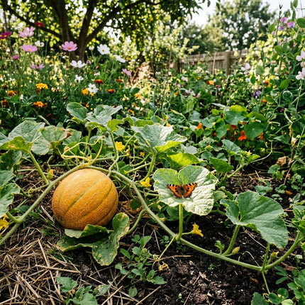 25 Golden Beauty Melon Seeds for Planting - Premium Heirloom Golden Beauty Melon Seeds for Home Garden