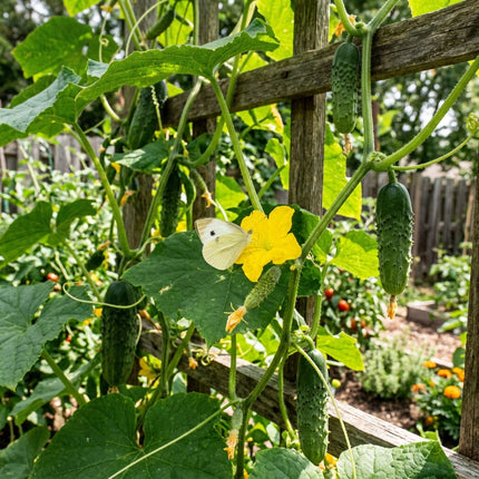 50 Pickling Cucumber Seeds for Planting - Premium Heirloom Pickling Cucumber Seeds for Home Garden