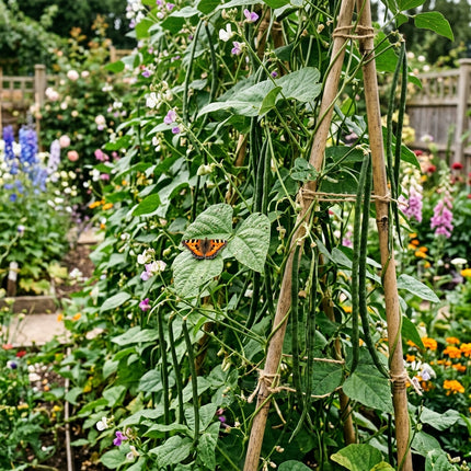 30 Yardlong Beans Seeds for Planting - Premium Heirloom Yardlong Beans Seeds for Home Garden