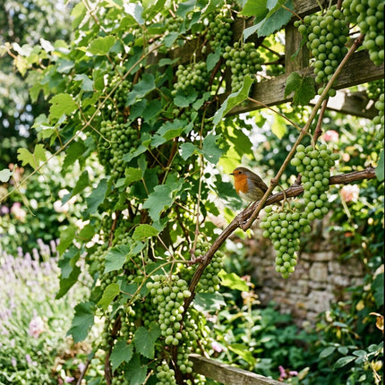 100 Green Seedless Grape Seeds for Planting - Premium Green Seedless Grape Seeds for Home Garden