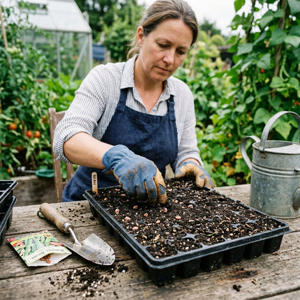 50 Bush Green Beans Seeds for Planting - Premium Heirloom Bush Green Beans Seeds for Home Garden