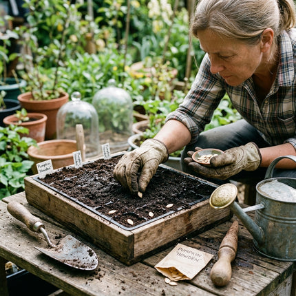 15 Warty Goblin Pumpkin Seeds for Planting - Premium Heirloom Warty Goblin Pumpkin Seeds for Home Garden