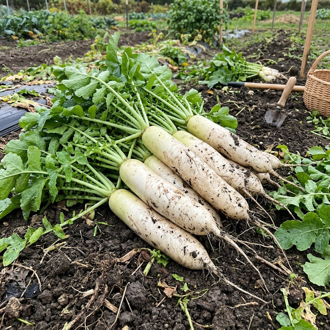 Minowase Daikon Radish Seeds - 400 Seeds