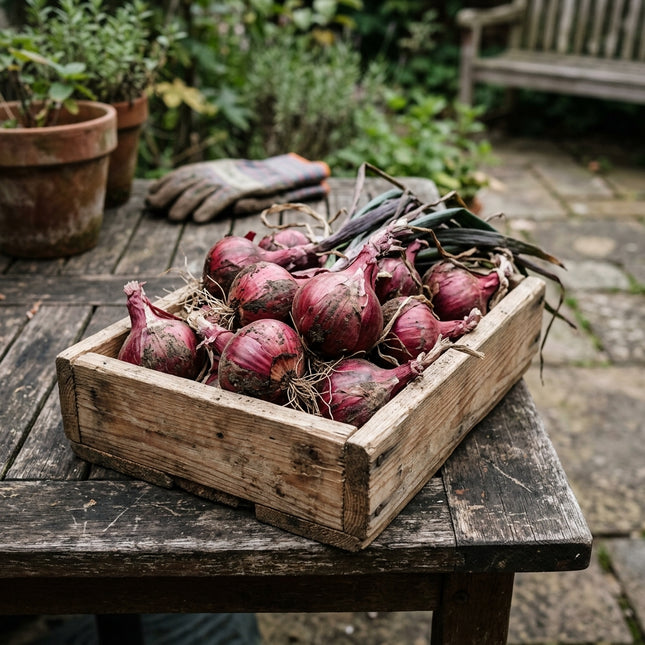 1000 Red Creole Onion Seeds for Planting - Premium Variety for Home Gardening