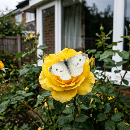 50 Yellow Rose Seeds for Planting - Heirloom Yellow Rose Flower Seeds for Home Garden