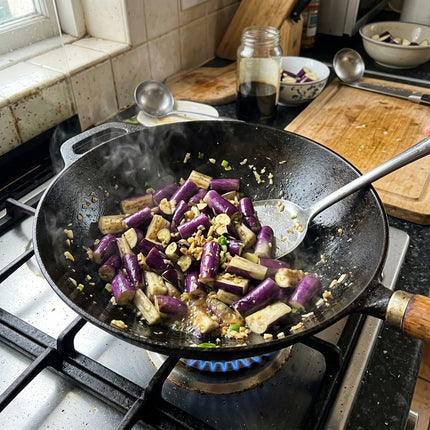 320 Long Purple Eggplant Seeds - Slender Japanese Vegetable Seeds