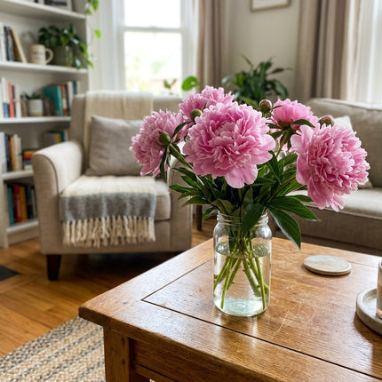 50 Pink Peony Seeds for Planting - Premium Heirloom Pink Peony Seeds for Elegant Home Garden Blooms