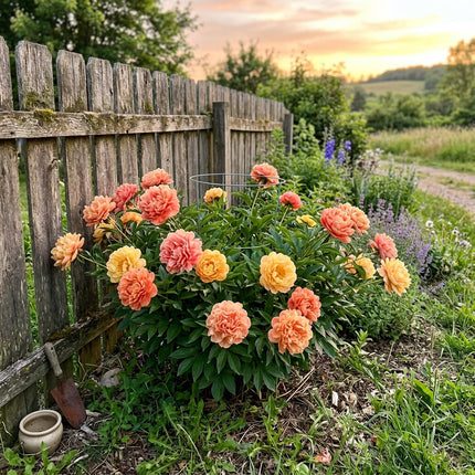 50 Stunning Sunset Mixed Peony Seeds for Planting - Premium Heirloom Stunning Sunset Mixed Peony Seeds for Elegant Home Garden Blooms