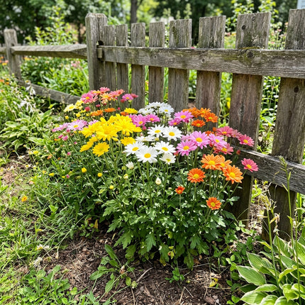 500 Bright Summer Chrysanthemum Mix Seeds for Planting - Premium Heirloom Bright Summer Chrysanthemum Mix Seeds for Home Garden Blooms