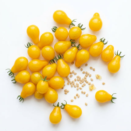 100 Yellow Pear Tomato Seeds for Planting - Sweet Heirloom Vegetable Seeds for Home Garden