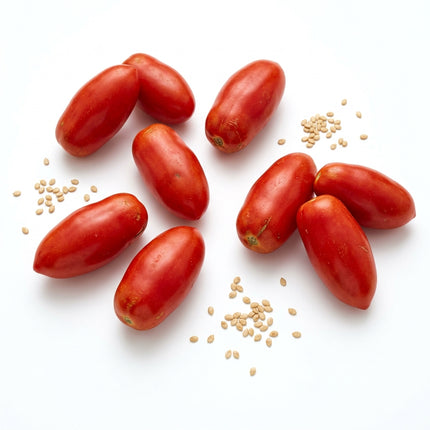 100 San Marzano Tomato Seeds for Planting - Authentic Italian Paste Tomato Seeds for Home Garden