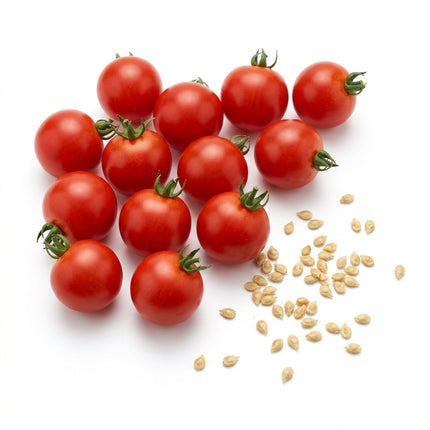 100 Cocktail Tomato Seeds for Planting - Highly Productive Vine Vegetable Seeds for Home Garden & Greenhouse