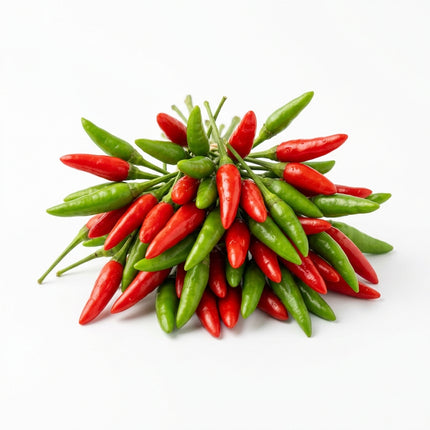 50 Thai Bird's Eye Chili Seeds for Planting - Extreme Heat Asian Pepper Seeds for Home Garden