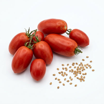 100 Roma Plum Tomato Seeds for Planting - Premium, High Yield Paste Tomatoes for Sauces & Canning - Easy to Grow Home Garden Vegetable Seeds