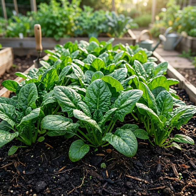 1000 Spinach Seeds for Planting - Sweet, Tender & Fast Growing Leafy Greens for Home Garden - Premium Heirloom Vegetable Seeds