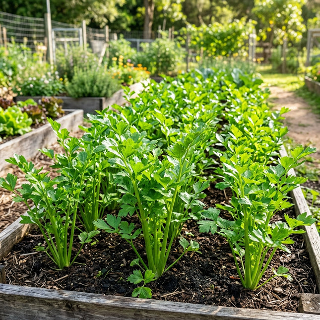 3000 Chinese Celery Seeds for Planting - Sweet, Fragrant & Fast Growing Asian Greens for Home Garden - Heirloom Xio Qin Cai