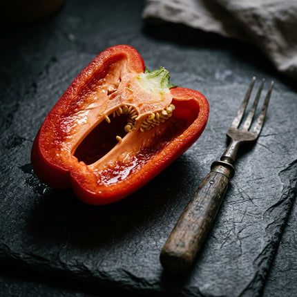 100 Rainbow Bell Pepper Seeds for Planting - Sweet, Colorful & High Yielding Vegetable Seeds for Home Garden - Grow Vibrant Crisp Peppers