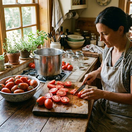 100 Roma Plum Tomato Seeds for Planting - Premium, High Yield Paste Tomatoes for Sauces & Canning - Easy to Grow Home Garden Vegetable Seeds