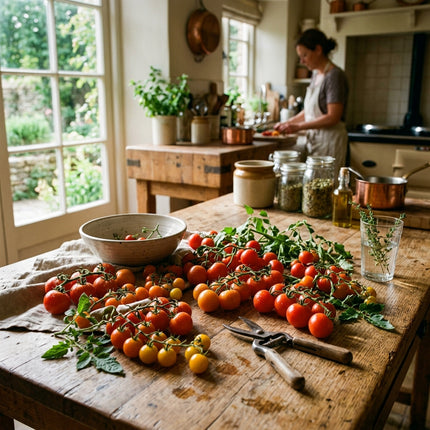 100 Cherry Tomato Seeds for Planting - Sweet & High Yielding Vegetable Seeds for Home Garden