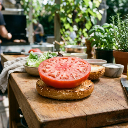 100 Beefsteak Tomato Seeds for Planting - Giant Slicing Tomato Seeds for Home Garden - Grow Massive, Juicy Red Vegetables