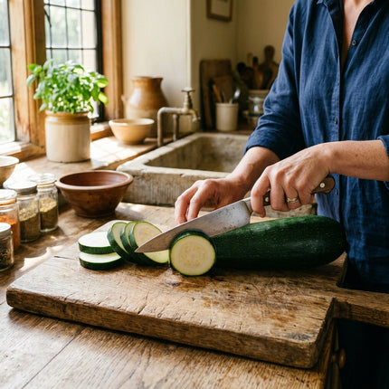 30 Dark Green Zucchini Seeds for Planting - Sweet, Crisp & High Yielding Summer Squash for Home Garden - Heirloom Seeds