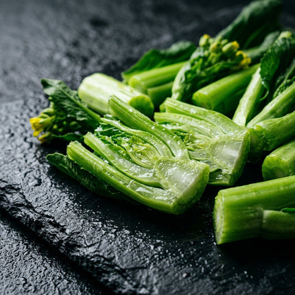 1000 Heirloom Choy Sum Seeds (Chinese Flowering Cabbage) - Fast Growing & High Yielding Asian Greens for Home Garden