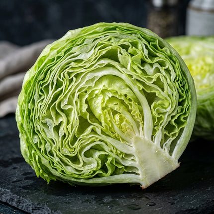 2000 Iceberg Lettuce Seeds for Planting - Sweet, Ultra-Crisp & Large Heading Lettuce for Home Garden - Heirloom Crisphead Seeds