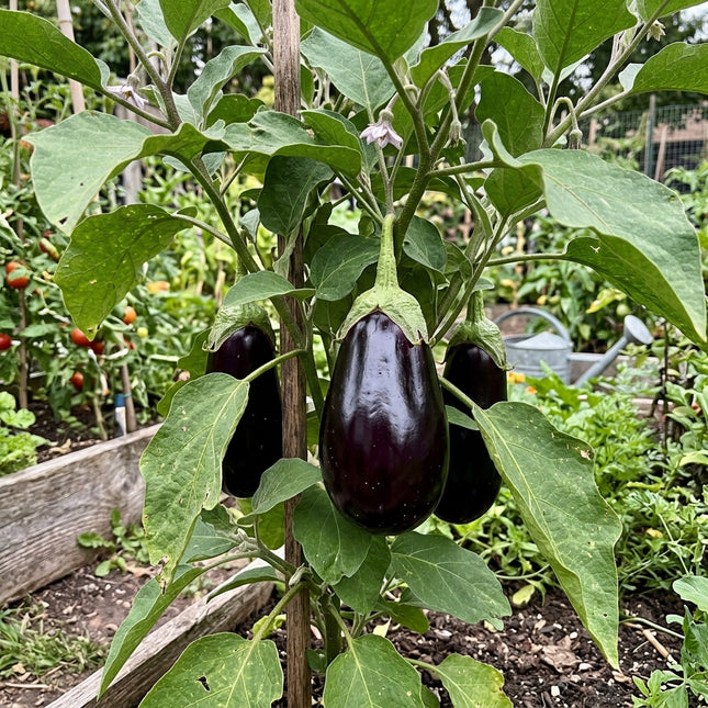 Black Beauty Eggplant Seeds - 320 Seeds