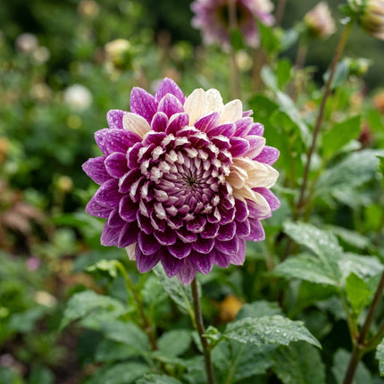 50 Premium Bicolor Chrysanthemum Seeds - Beautiful Garden Flowers for Planting