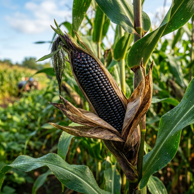 50 Black Corn Seeds for Planting - Premium Variety for Home Gardening