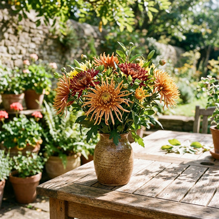 50 Premium Spider Chrysanthemum Seeds - Beautiful Garden Flowers for Planting