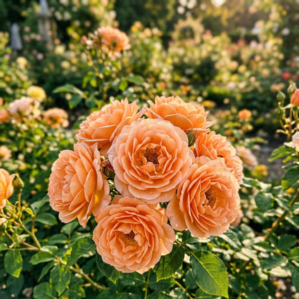 50 Premium Peach Rose Seeds - Beautiful Garden Flowers for Planting