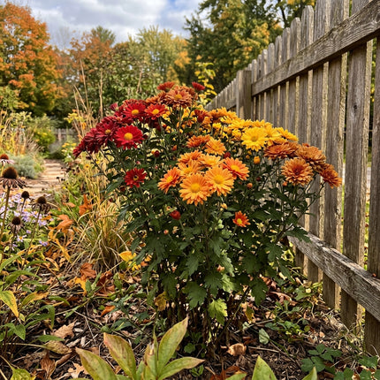 800 Autumn Glow Chrysanthemum Mix Seeds for Planting - Premium Heirloom Autumn Glow Chrysanthemum Mix Seeds for Home Garden Blooms