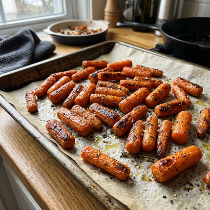 300 Nantes Carrot Seeds - Sweet Cylindrical Orange Vegetable Seeds