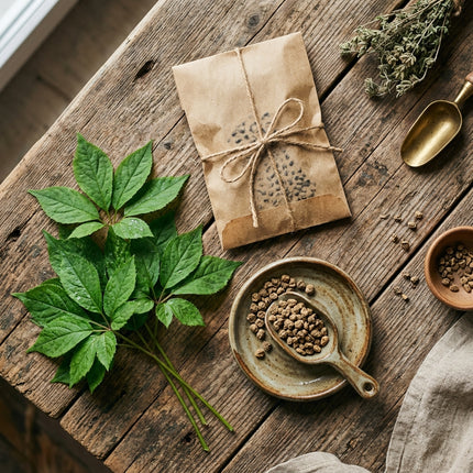 50 Panax Ginseng Seeds for Planting - Variety for Home Gardening