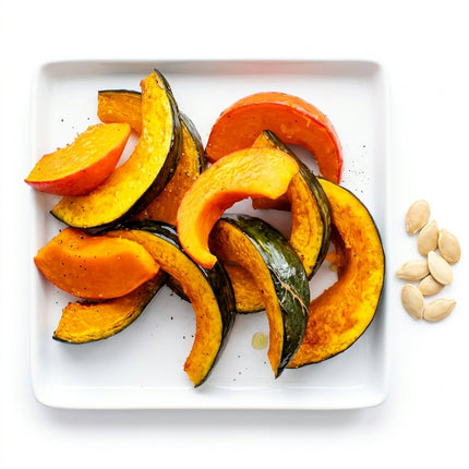 15 Japanese Kabocha Squash Seeds - Sweet Green Pumpkin Seeds for Planting - Enjoy Rich, Chestnut-Flavored Winter Squash from Your Garden