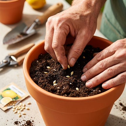 30 Lemon Seeds for Planting - Variety for Home Gardening