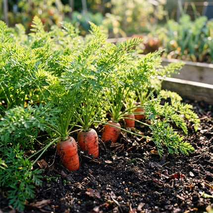 300 Red Fruit Carrot Seeds - Rare Sweet Heirloom Vegetable Seeds for Home Gardens - Vibrant, Juicy Carrots for Snacking and Salads