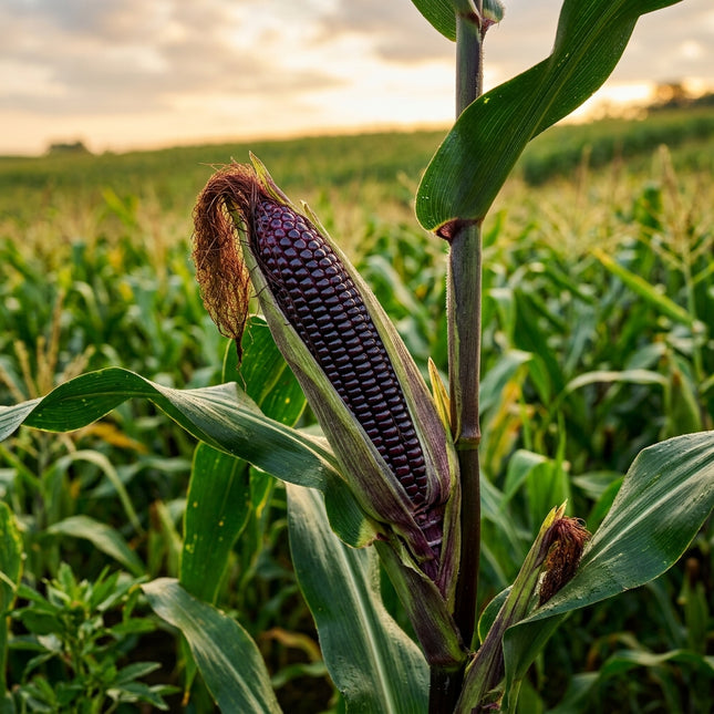 50 Purple Corn Seeds for Planting - Premium Variety for Home Gardening