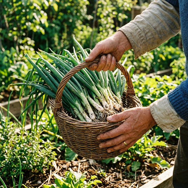 500 Green Onion Seeds - Heirloom Scallion Seeds for Planting - Fast Growing and Perfect for Home Gardens